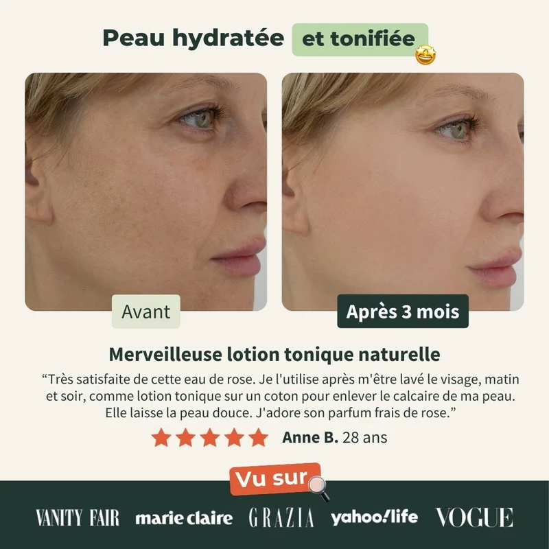 Eau de Rose de Damas Bio