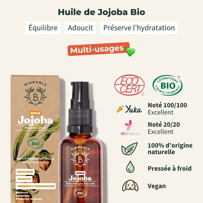 Huile de Jojoba Bio
