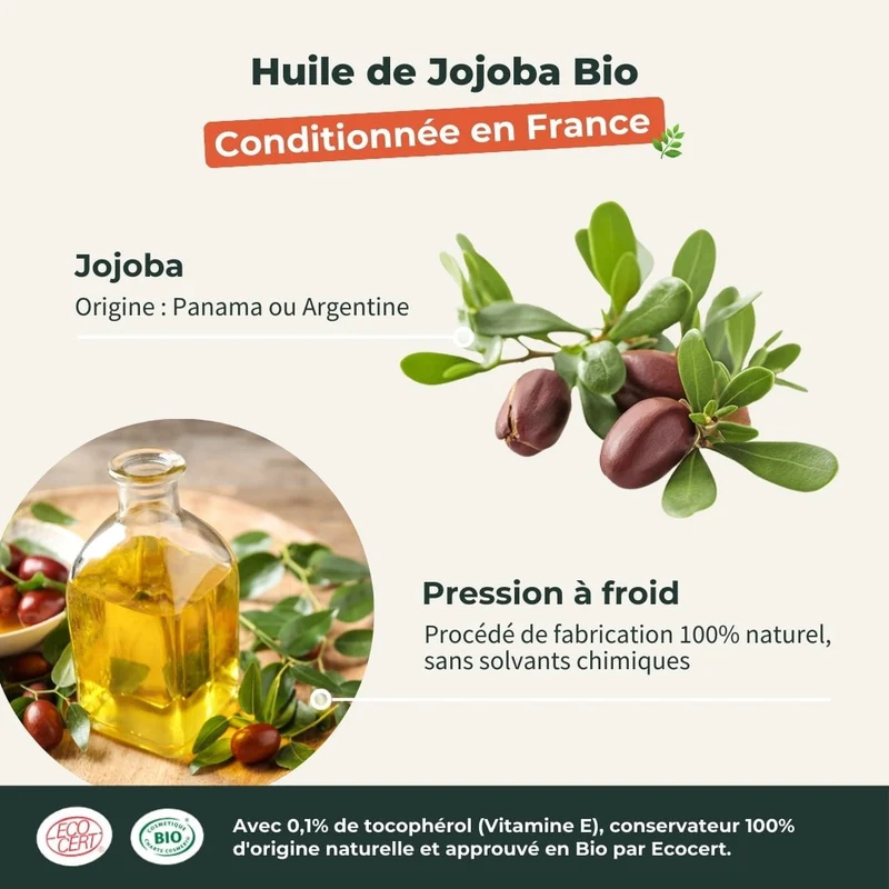 Huile de Jojoba Bio