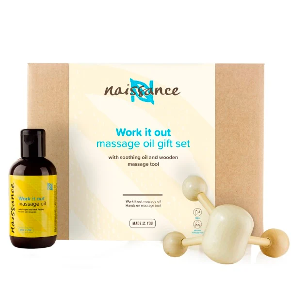 Huile de Massage Maux et Douleurs « Work it Out » - Coffret Cadeau - 100ml