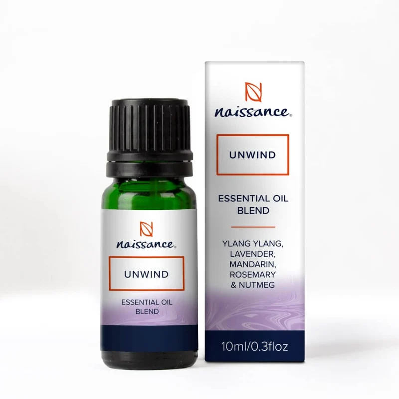 Unwind - Synergie Relaxante d'Huiles Essentielles BIO 10ml - Ylang-Ylang, Lavande, Mandarine, Romarin, Muscade