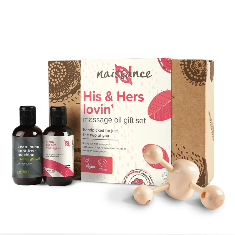 Huiles de Massage Moment à Deux « His & Hers » - Coffret Cadeau - 2 x 100ml