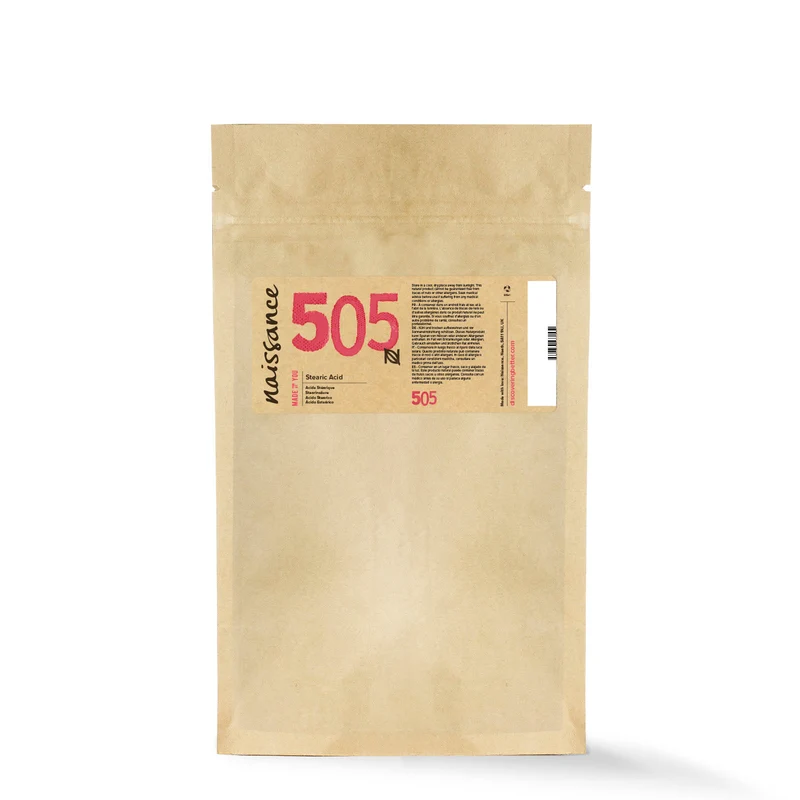 Acide Stéarique (N° 505) - Sachet refermable - agent de texture et de consistance