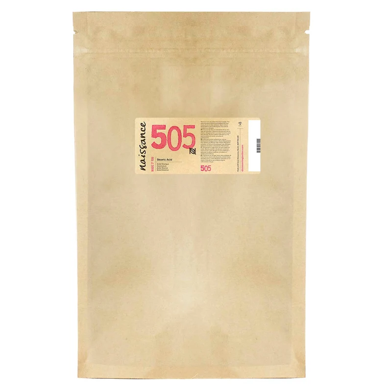 Acide Stéarique (N° 505) - Sachet refermable - agent de texture et de consistance