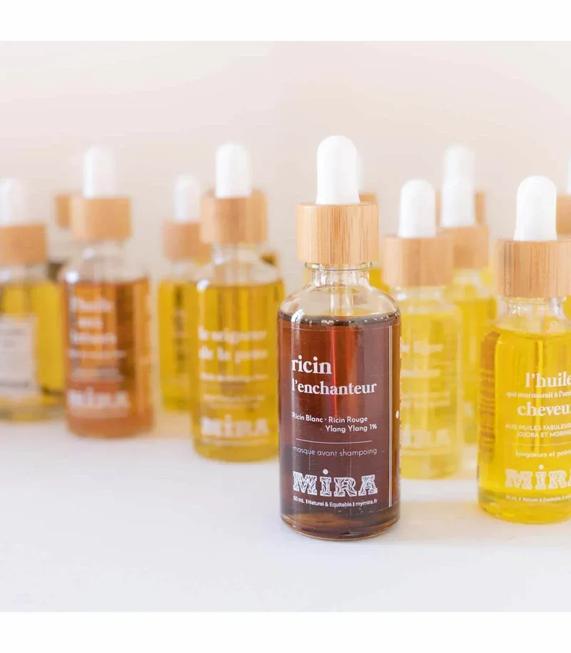 My Mira - Huile de ricin - Ricin l'enchanteur (Masque avant shampoing) - 50ml