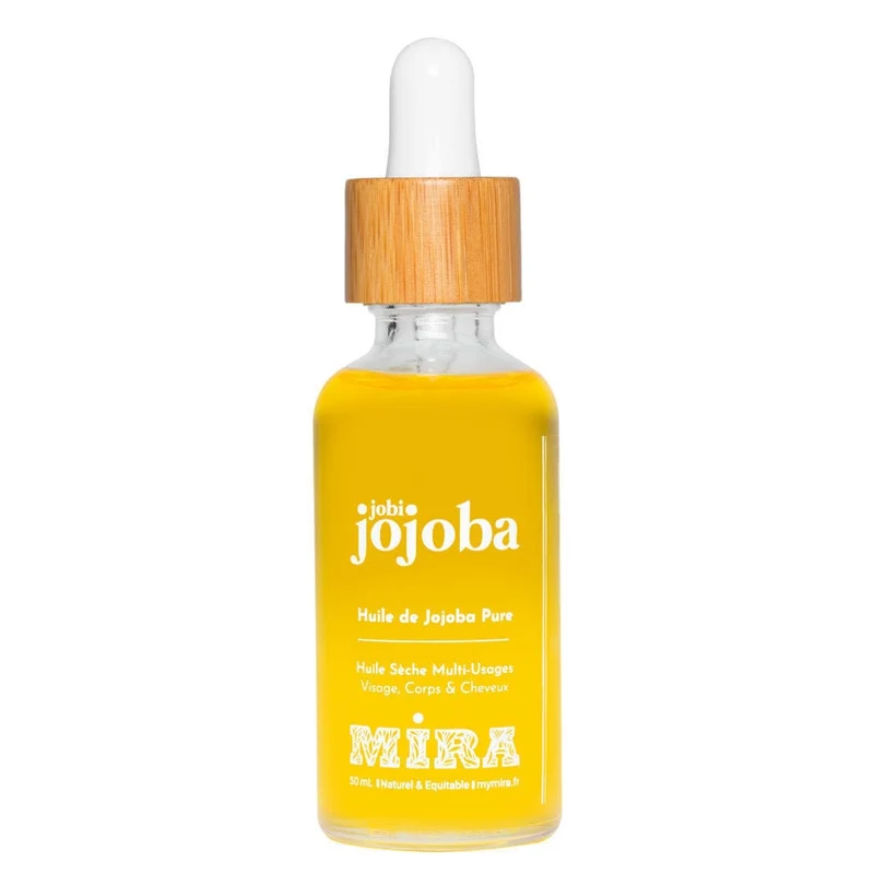 My Mira - Huile de jojoba pure pour cheveux, corps et visage - 50ml