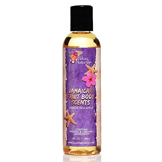 Alikay Naturals - Huile corporelle parfumée "Jamaican fruit body scents" - 118ml