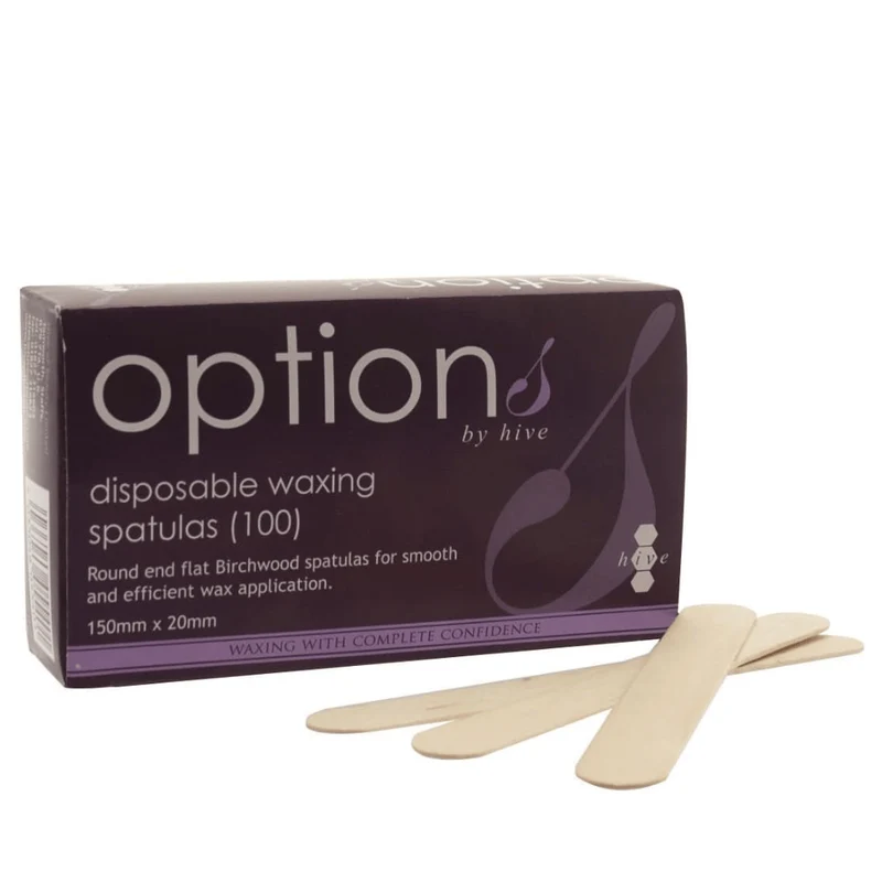 Hive - Spatules jetables pour épilation (Options disposable waxing spatulas) - 200g