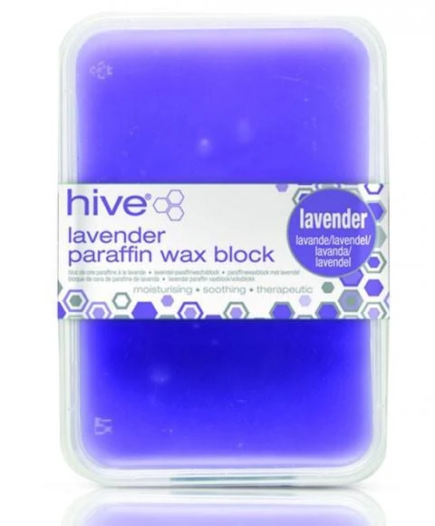 Hive - Bloc de cire à la lavande ( Lavender Paraffin Wax Block ) - 450g