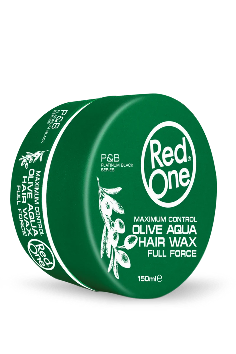 Red One - Olive aqua hair wax - Cire coiffante - 150ml