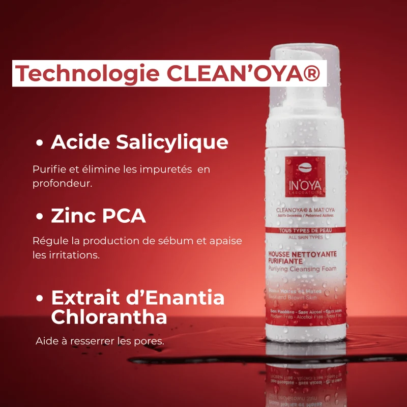 IN'OYA - Ma Mousse nettoyante purifiante - 150mL