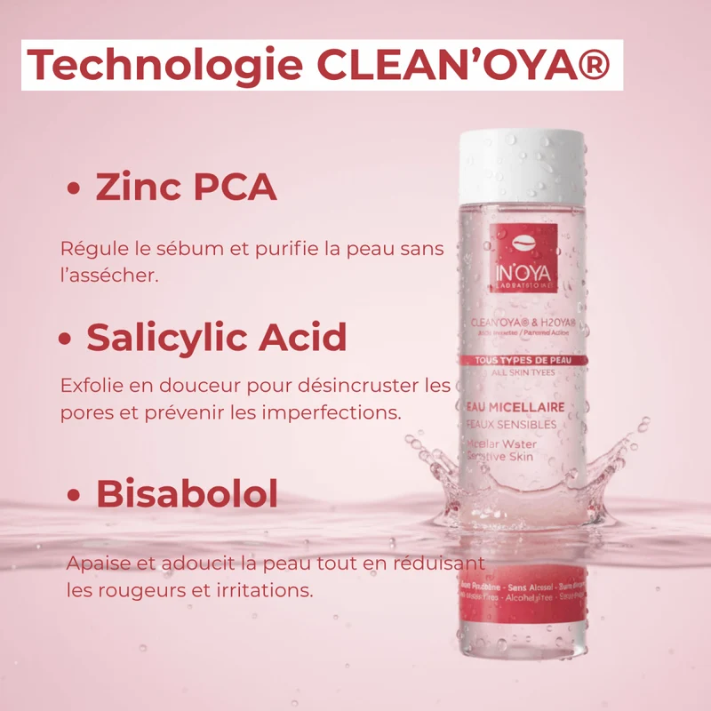 IN'OYA - Mon Eau Micellaire pour peaux sensibles - 200mL