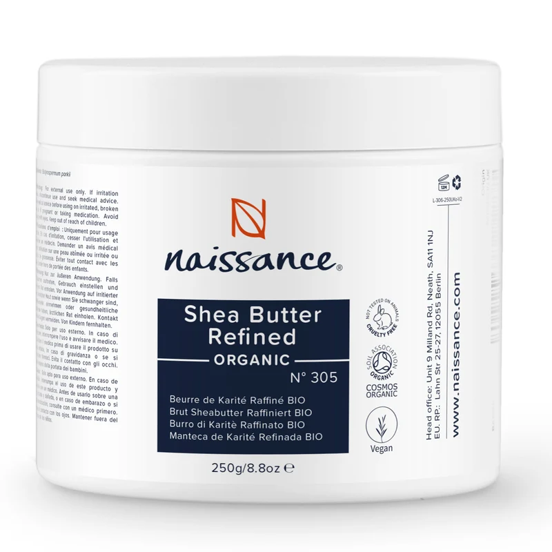 Beurre de Karité Raffiné BIO (N° 305)