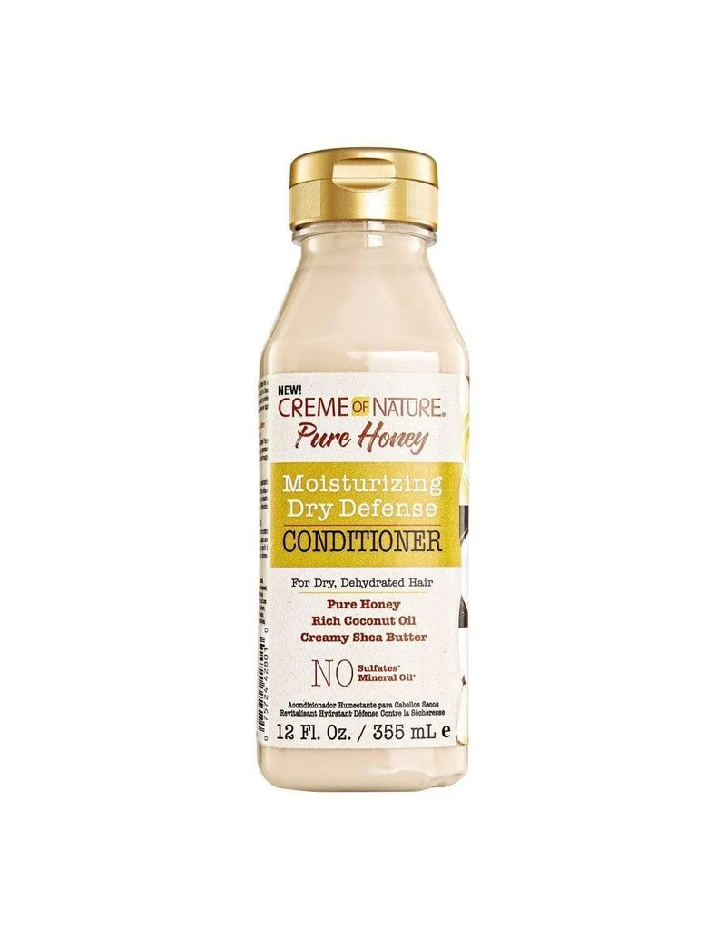 Creme of Nature - Après-shampoing hydratant de défense contre la sécheresse au miel pur Creme Of Nature - 355ml