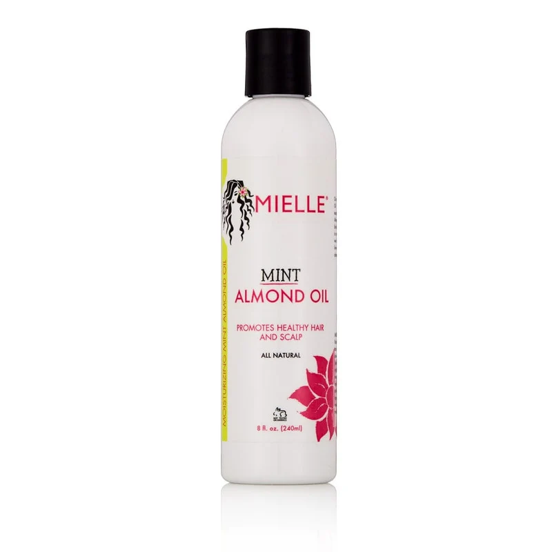 Mielle Organics - Huile d'amande mentholée "Almond oil Mint" - 240ml