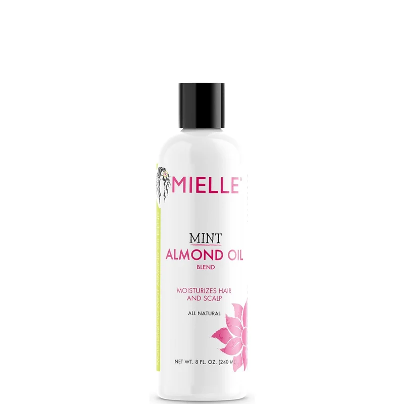 Mielle Organics - Huile d'amande mentholée "Almond oil Mint" - 240ml