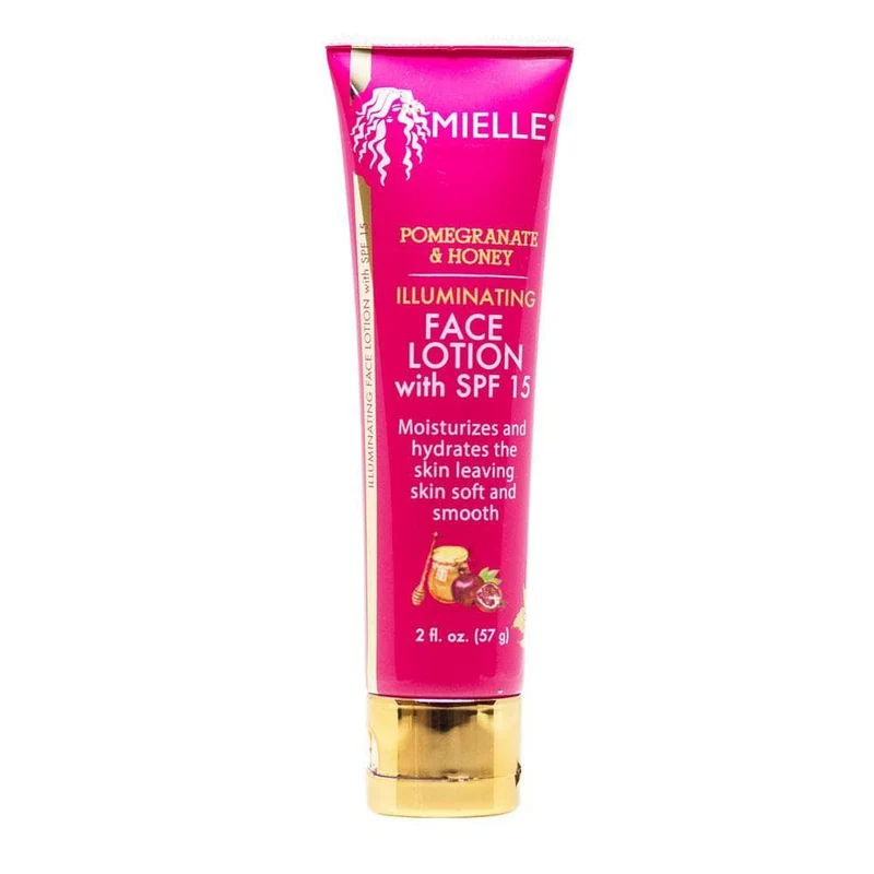 Mielle Organics - Lotion illuminatrice pour le visage à la grenade et au miel avec SPF 15 - 57g