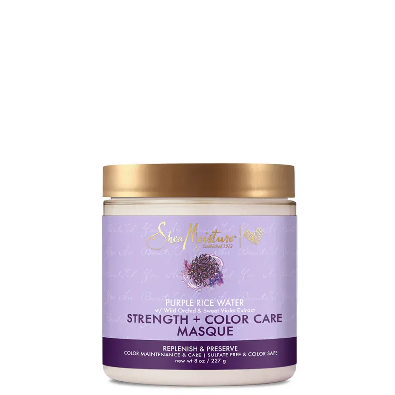 Shea Moisture - Masque force + protection de la couleur - 227g