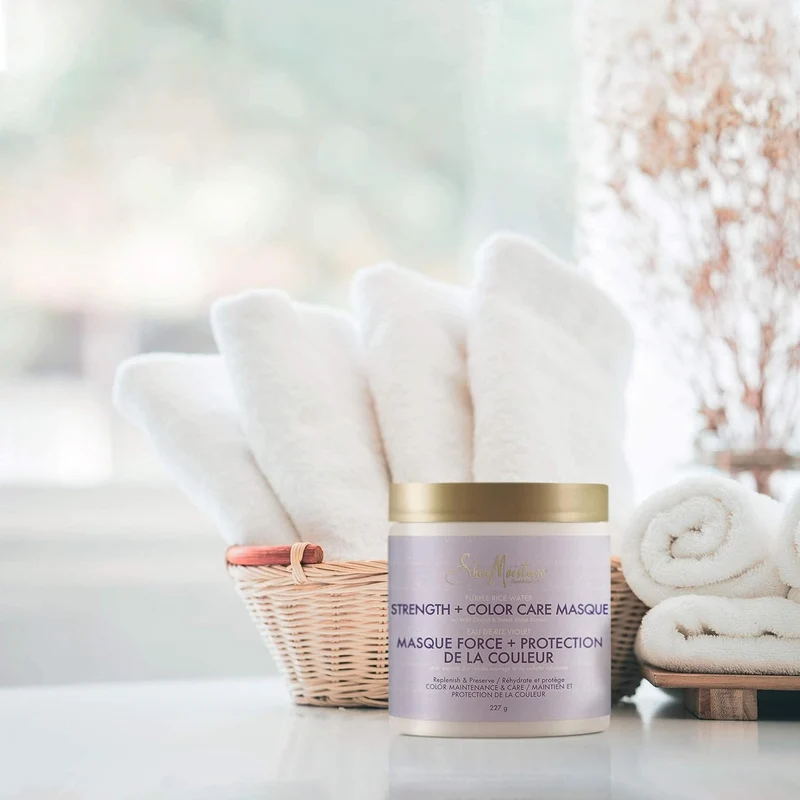 Shea Moisture - Masque force + protection de la couleur - 227g