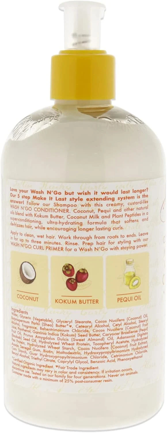 Shea Moisture - Shampoing pour wash n go "Make it Last"- 354ml