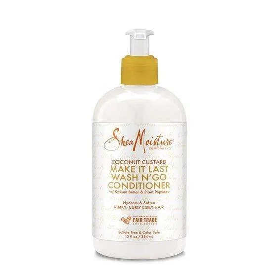 Shea Moisture - Après-shampoing pour wash n go - 354ml
