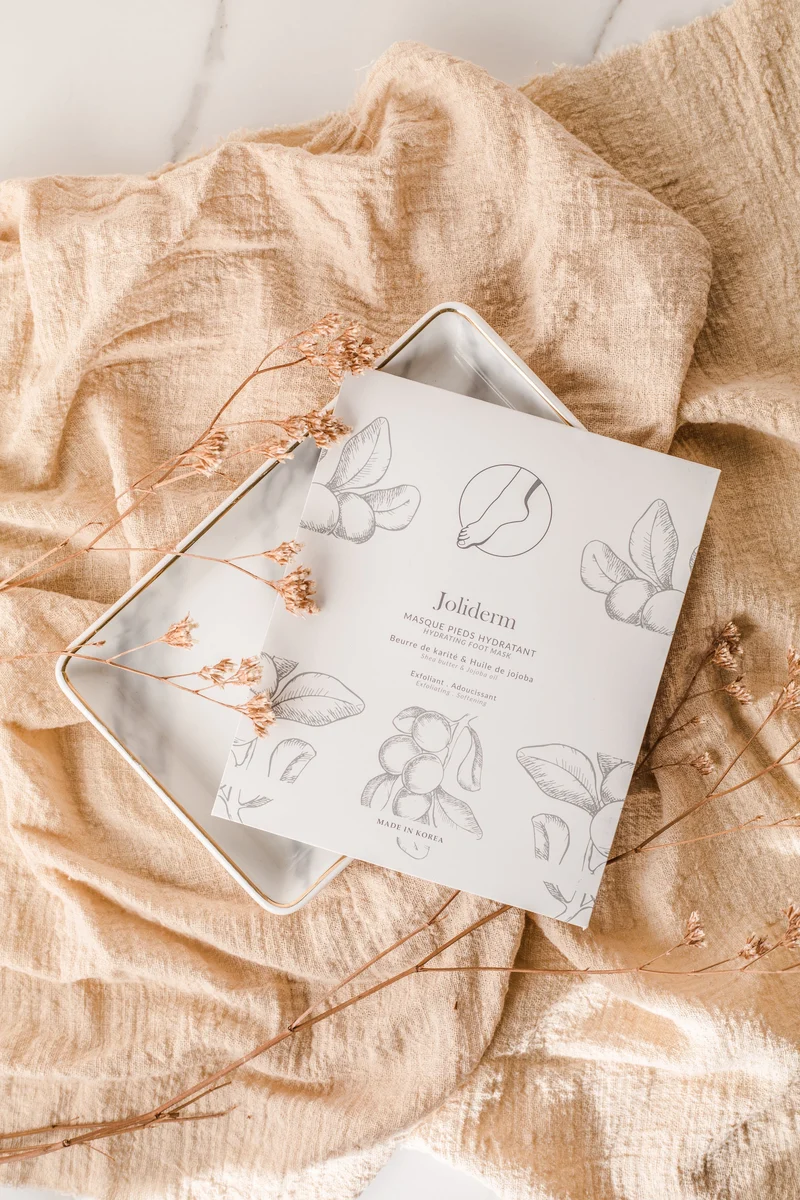 Masque pieds hydratant