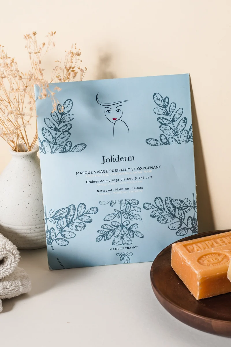 Masque en tissu purifiant visage