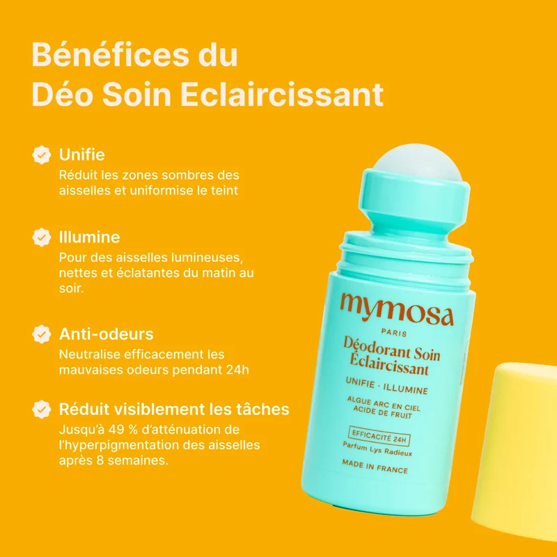 Déodorant éclaircissant