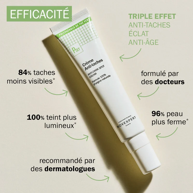 Crème Anti-taches – Polyphénols de Thé Vert