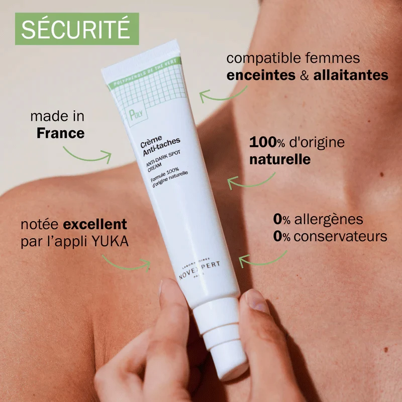 Crème Anti-taches – Polyphénols de Thé Vert