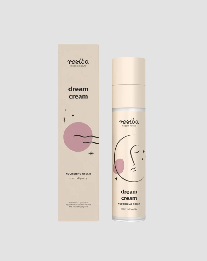 Crème visage régénérante anti-fatigue et déshydratation Dream Cream 50 ml Resibo