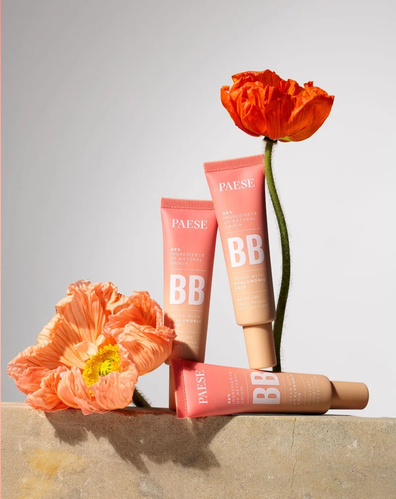 Crème colorante BB naturelle à l'acide hyaluronique 03 natural Paese