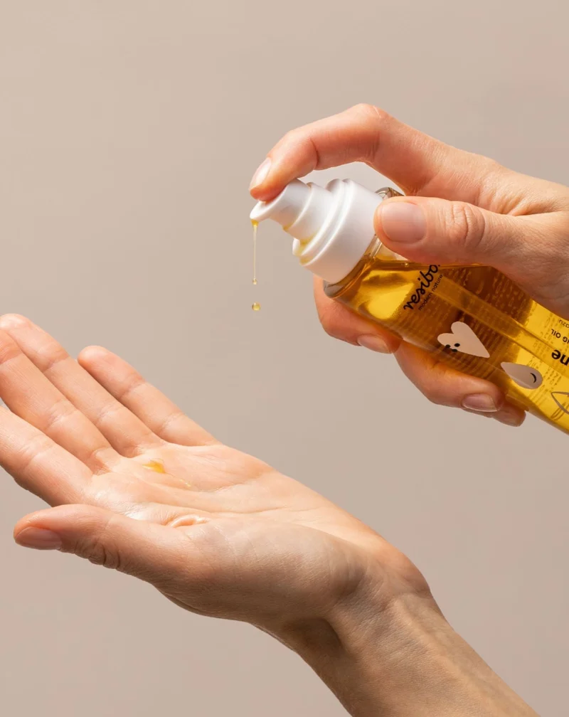 Huile démaquillante naturelle Oily One pour l'hydratation du visage 100 ml Resibo
