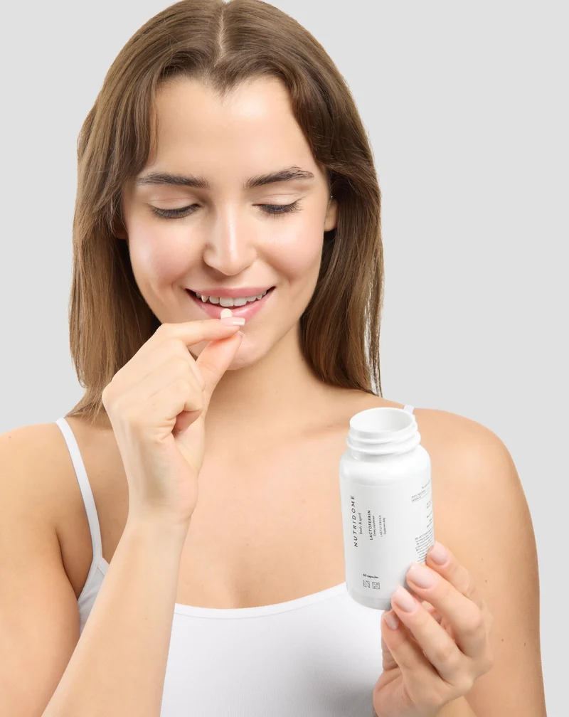 Lactoferrine Nutridome pour la digestion, l'immunité et l'absorption du fer - 60 gélules
