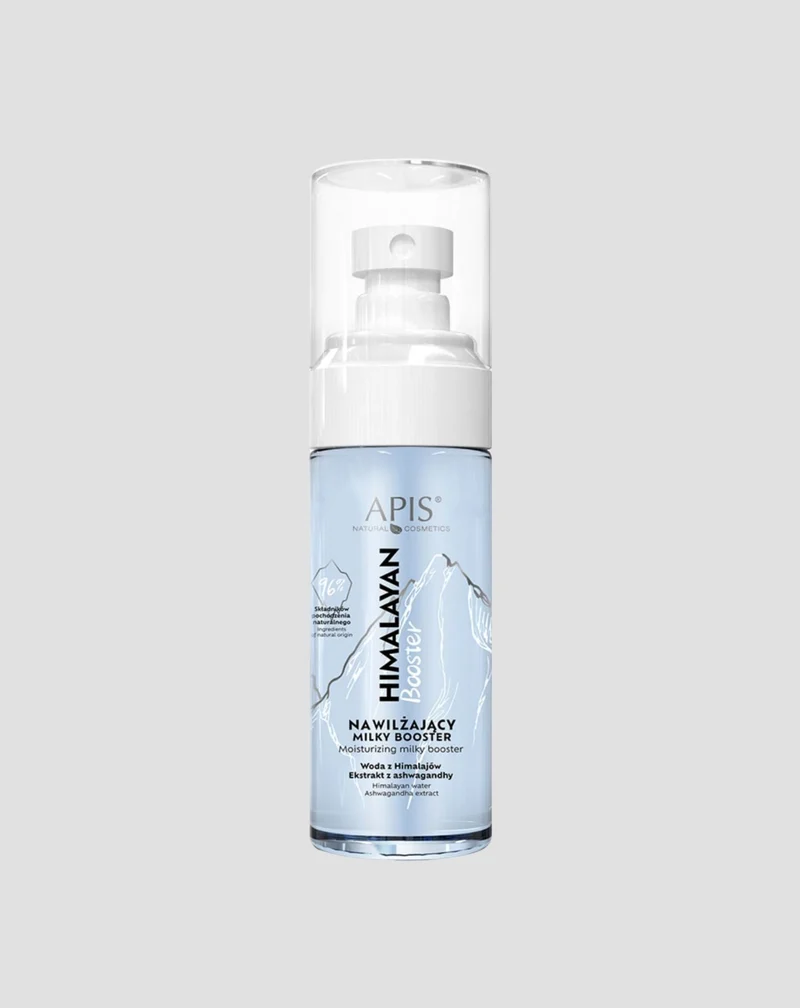 Booster Himalayan Milky légèrement hydratant à l'extrait d'ashwagandha Apis