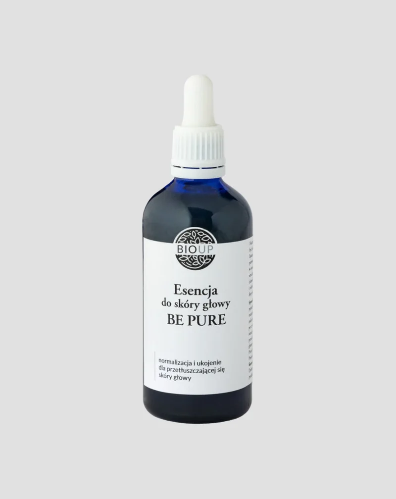 Lotion fortifiante pour cheveux clairsemés à cuir chevelu gras Essence Be Pure BIOUP