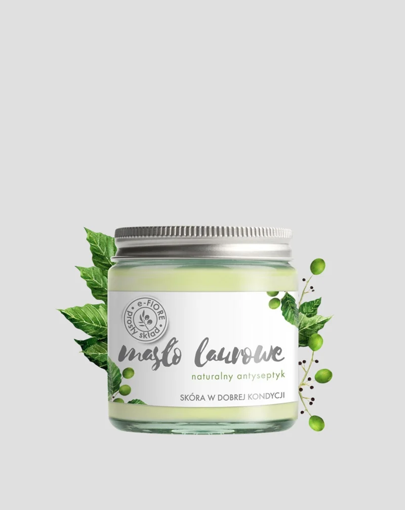 Beurre de laurier naturel pour les lésions cutanées antiseptiques et antibactériennes E-Fiore
