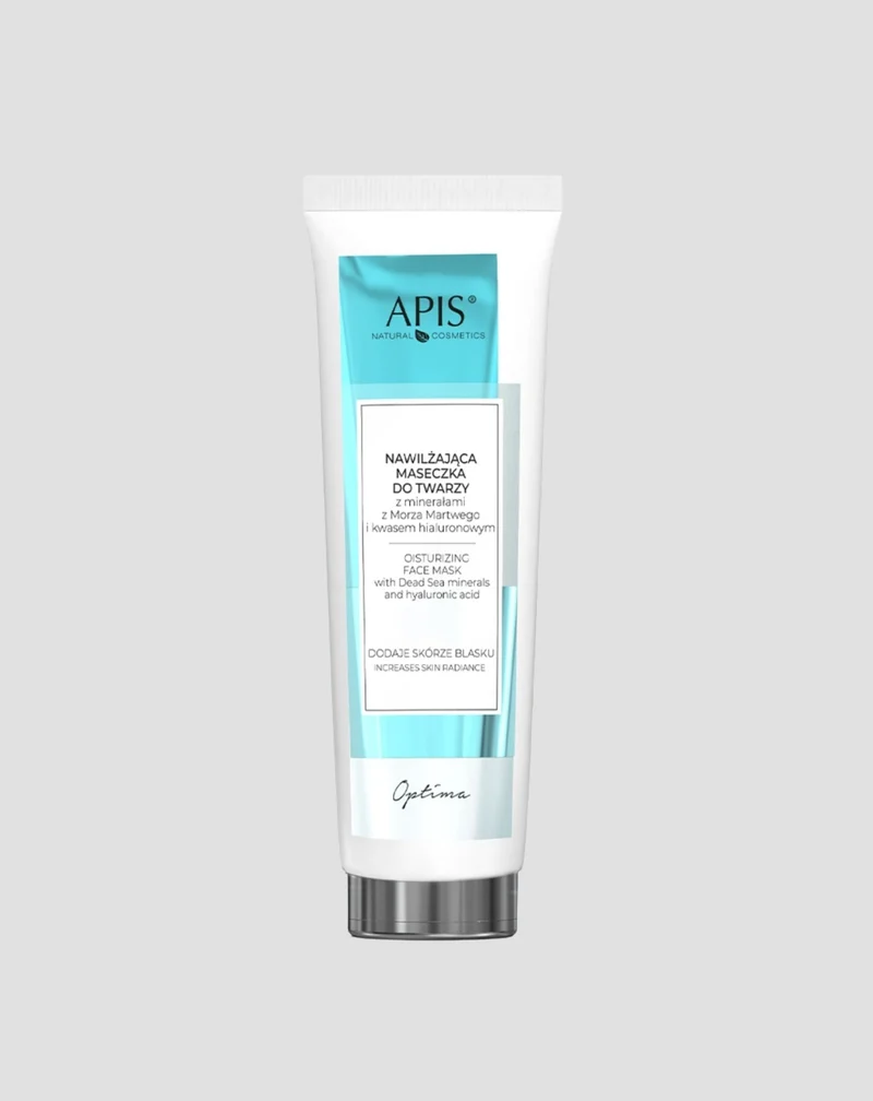 Masque hydratant pour le visage aux minéraux de la mer Morte et à l’acide hyaluronique Apis
