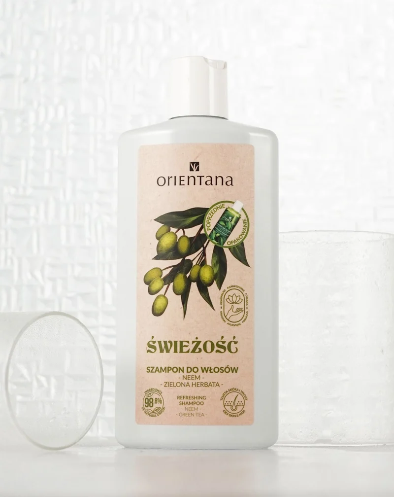 Orientana Ayurvedic Anti-dandruff Hair Shampooing Honey and Green Tea