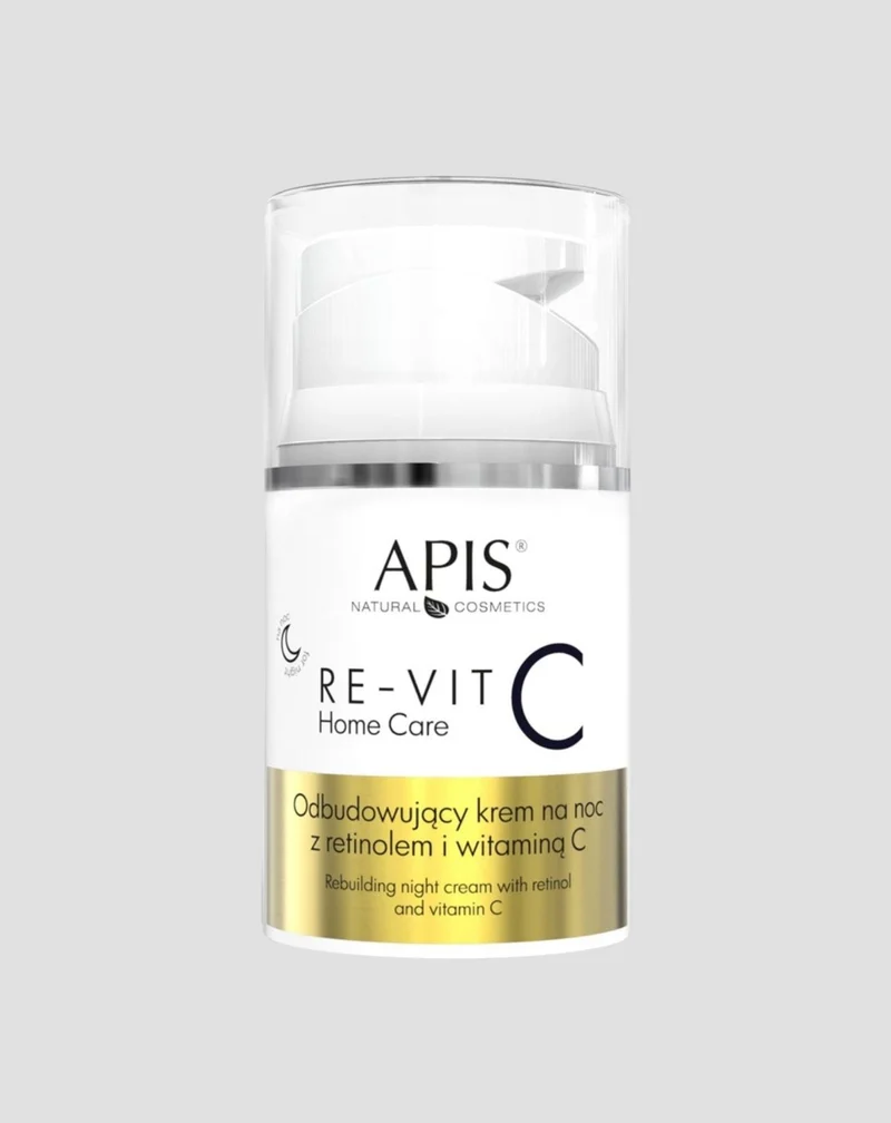 Crème de nuit reconstructrice au rétinol et à la vitamine C Re-Vit C Home Care Apis
