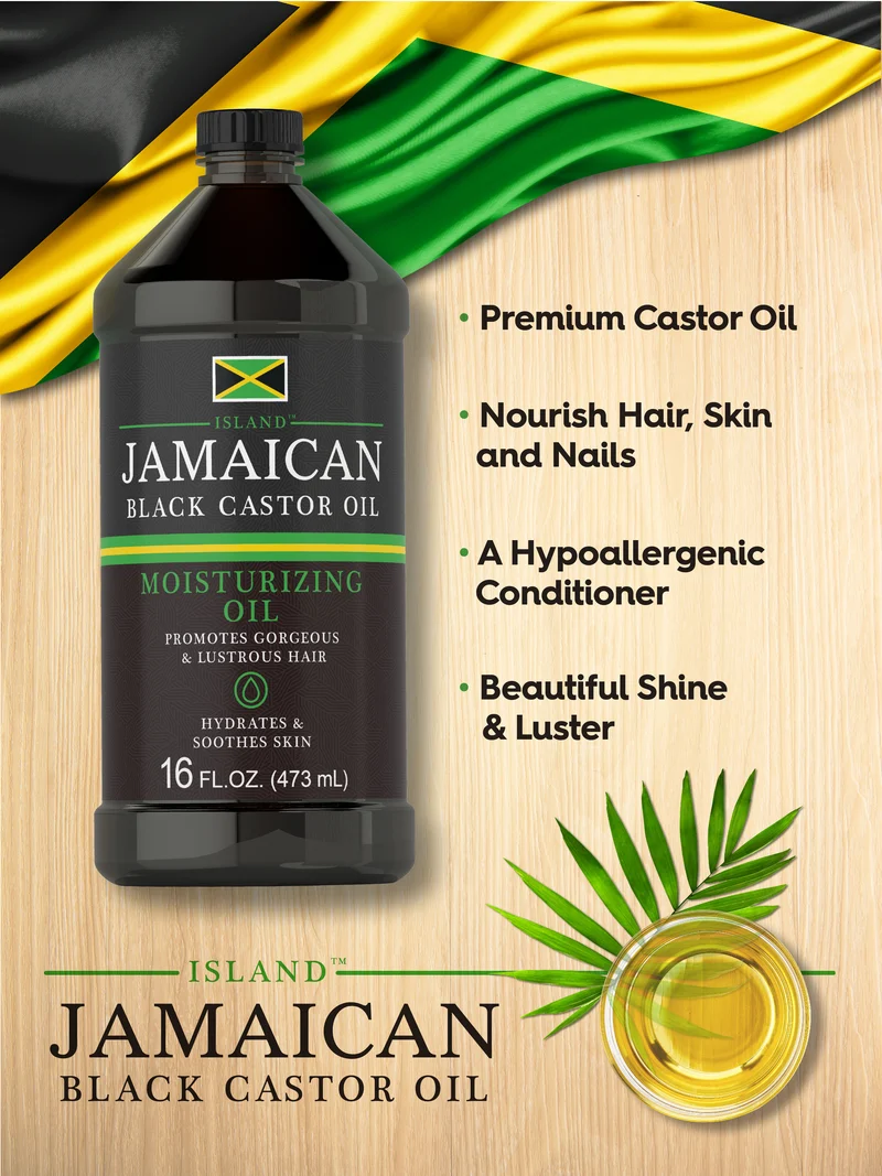 Jamaican Black Castor Oil, 16 fl oz (473 mL) Bottle