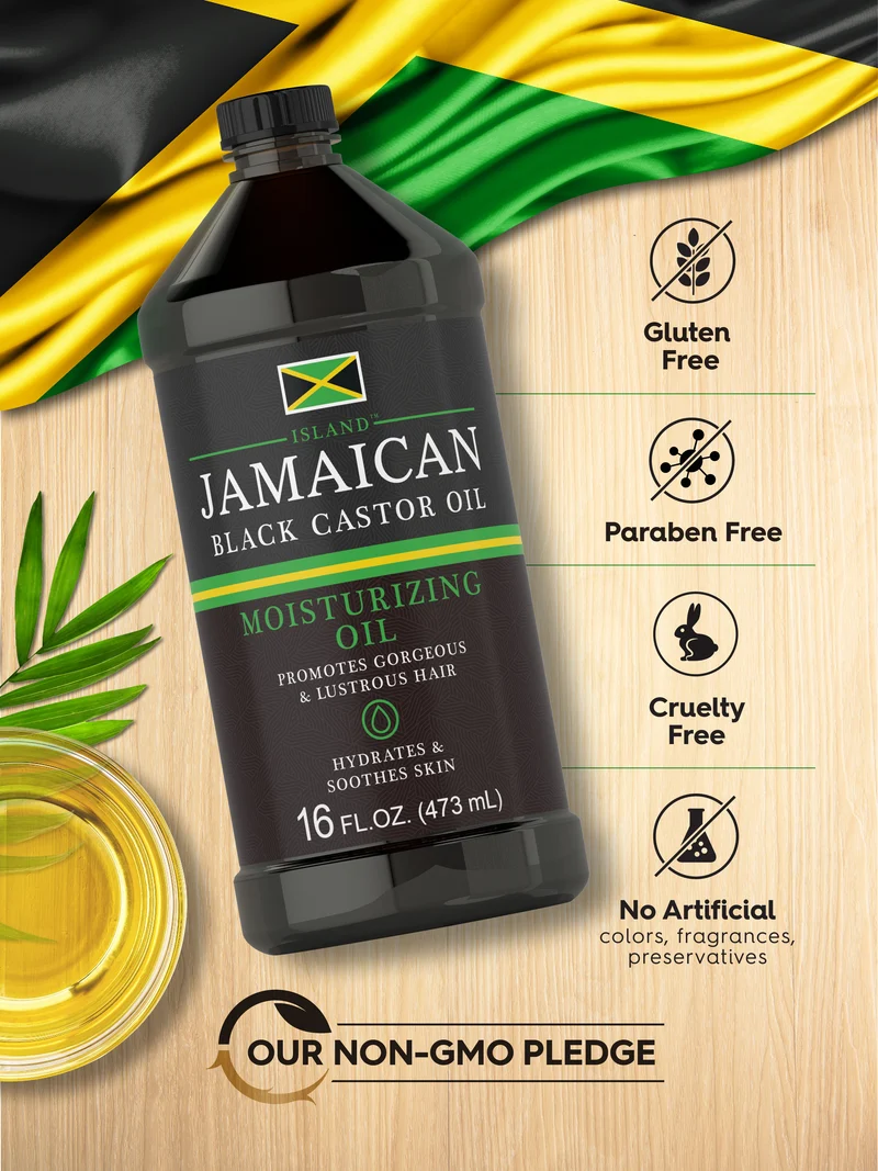 Jamaican Black Castor Oil, 16 fl oz (473 mL) Bottle