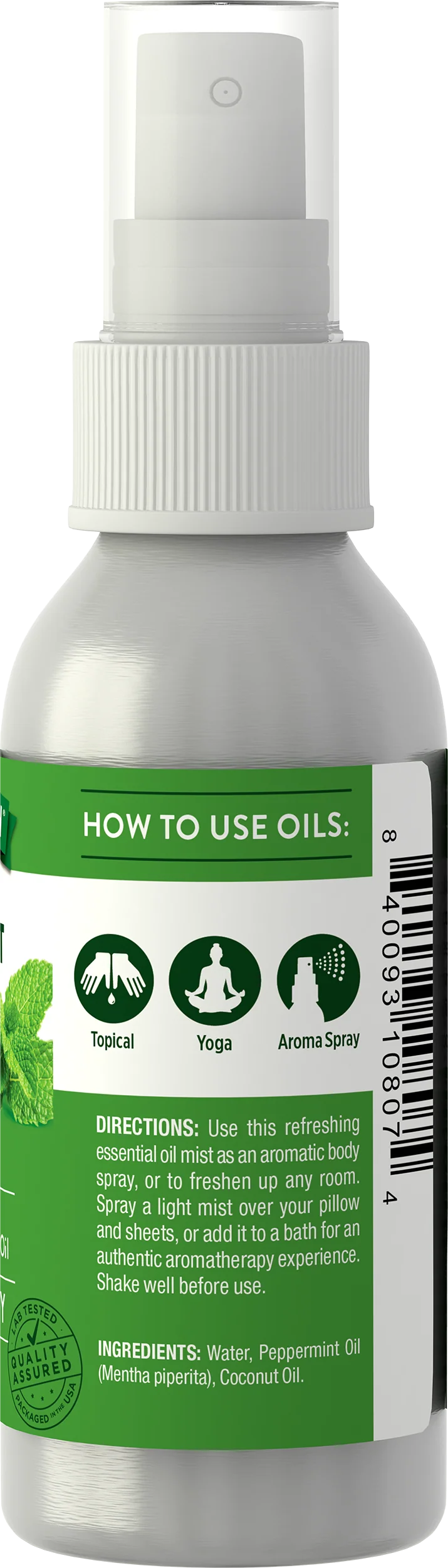 Peppermint Spray, 2.4 fl oz (71 mL) Spray Bottle