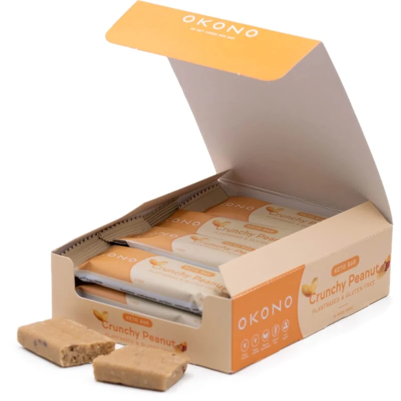 OKONO - Barre Keto croustillante aux cacahuètes