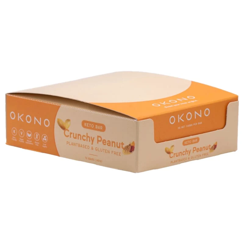 OKONO - Barre Keto croustillante aux cacahuètes