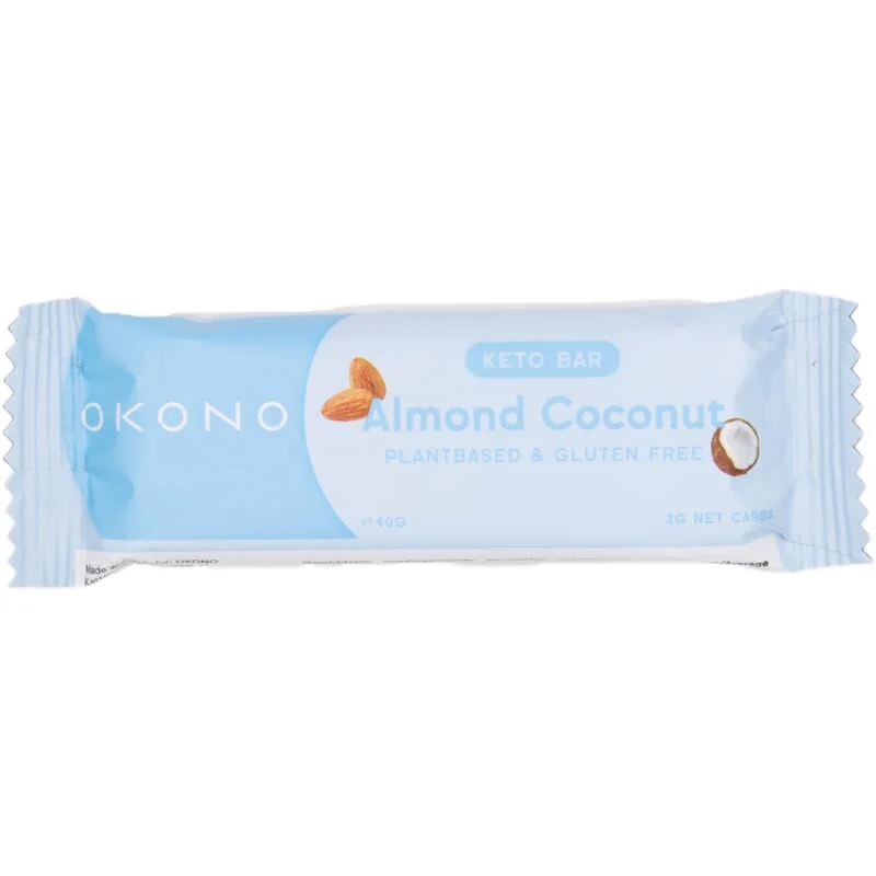OKONO - Barre céto amandes - noix de coco