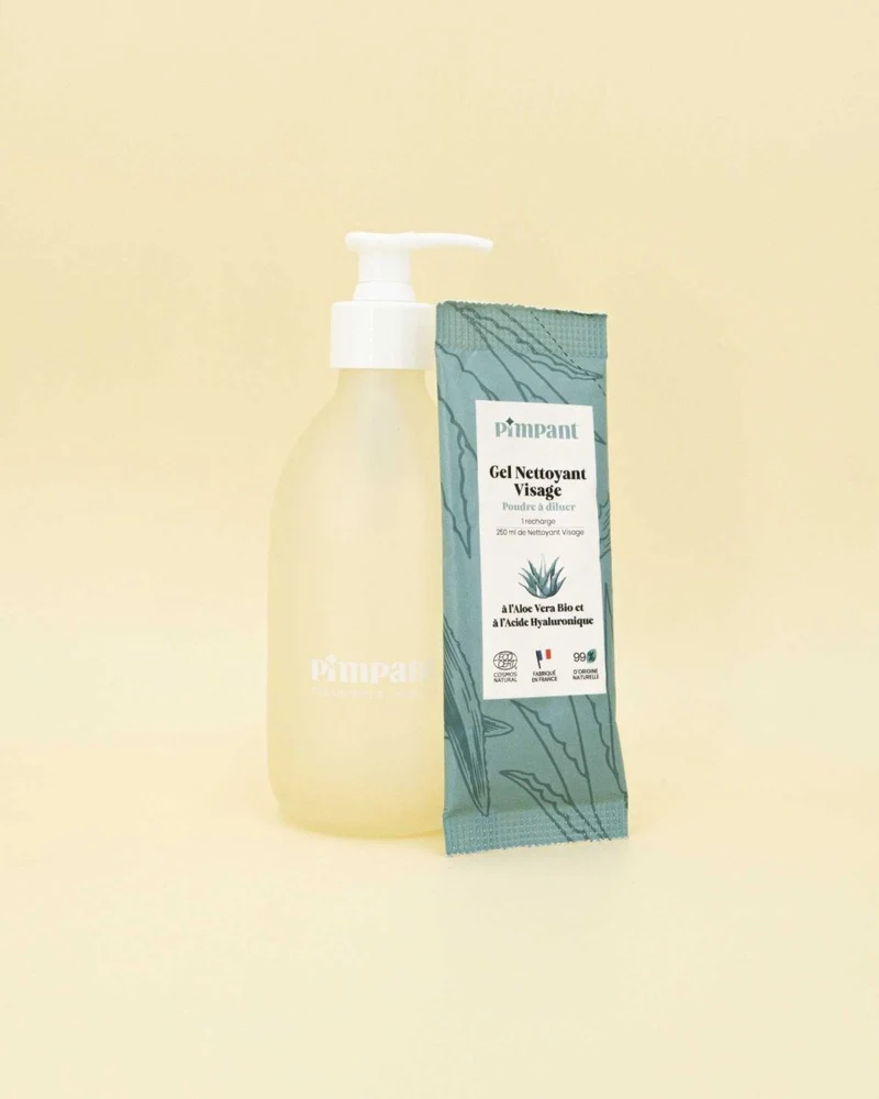 Gel nettoyant visage - Bouteille & recharge