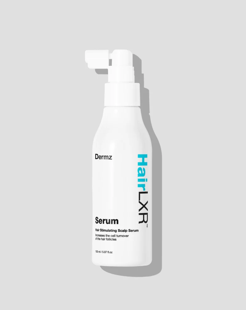 HairLXR Dermz sérum stimulant la croissance des cheveux et régénérant le cuir chevelu