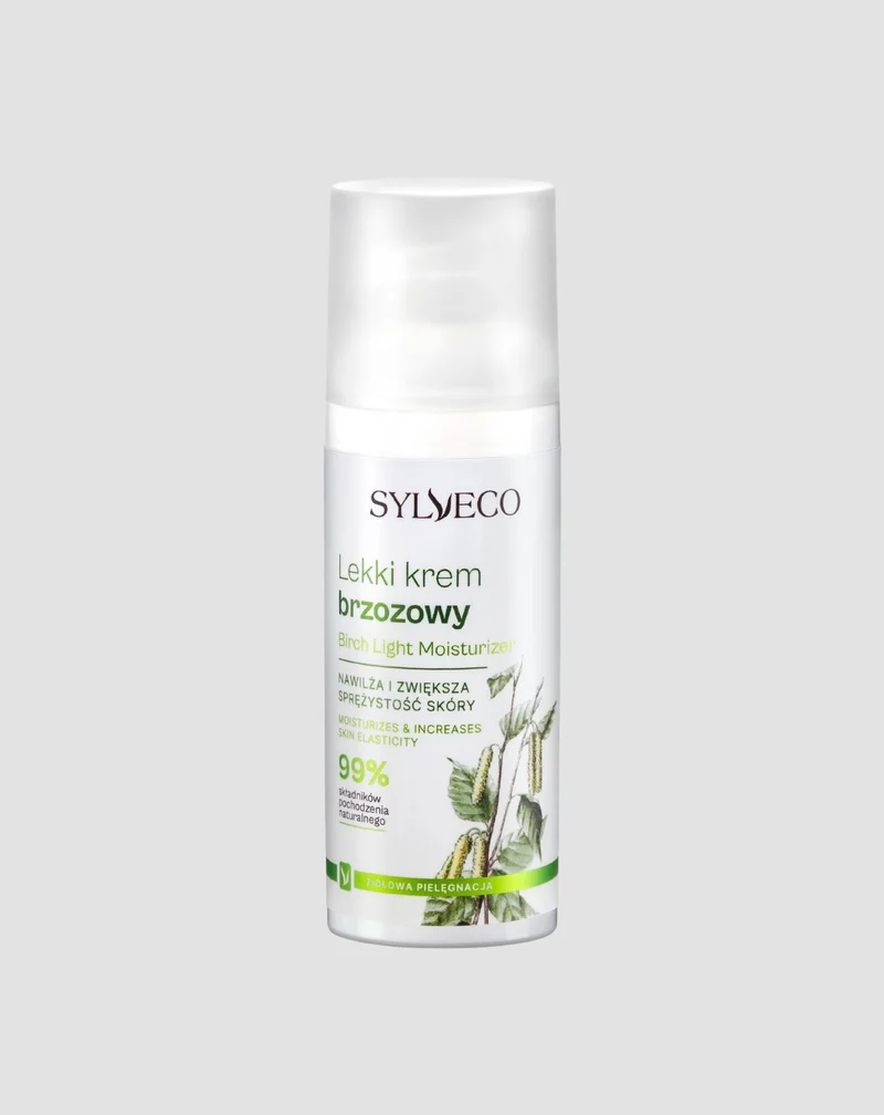 Crème légère pour les peaux en manque de régénération avec effet hydratant et adoucissant Sylveco