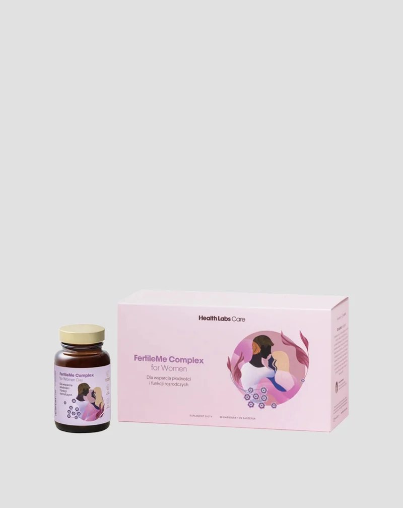 Supplément de soutien à la fertilité pour les femmes FertileMe Complex for Women Health Labs Care